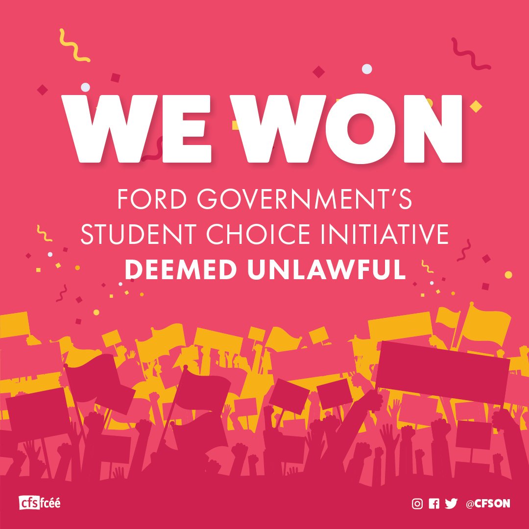 Court Strikes Down Ford's Student Choice Initiative